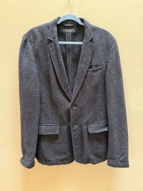 rag & bone Charcoal Gray Wool Sport Coat